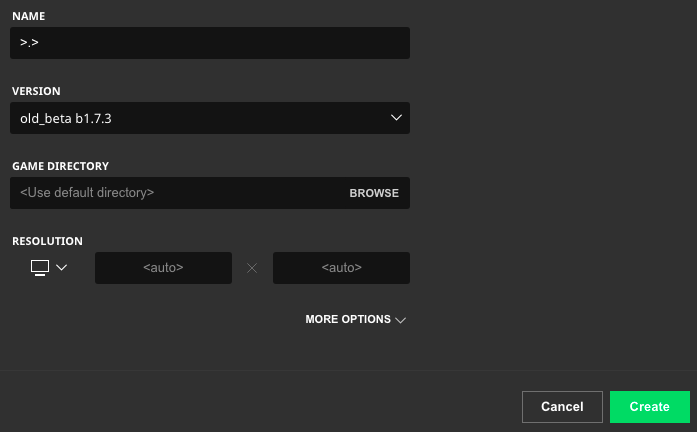 Create Instance